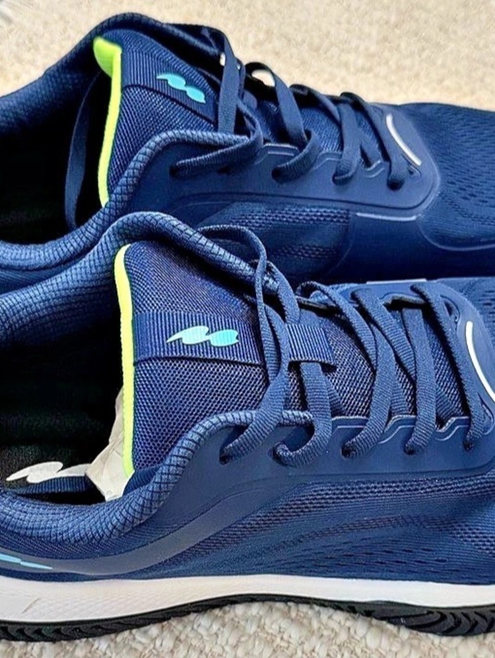 CUURT Muuv - Wide Toe Box Court Shoes (Unisex) 
Blue / US Women 12 - Men 11/11.5